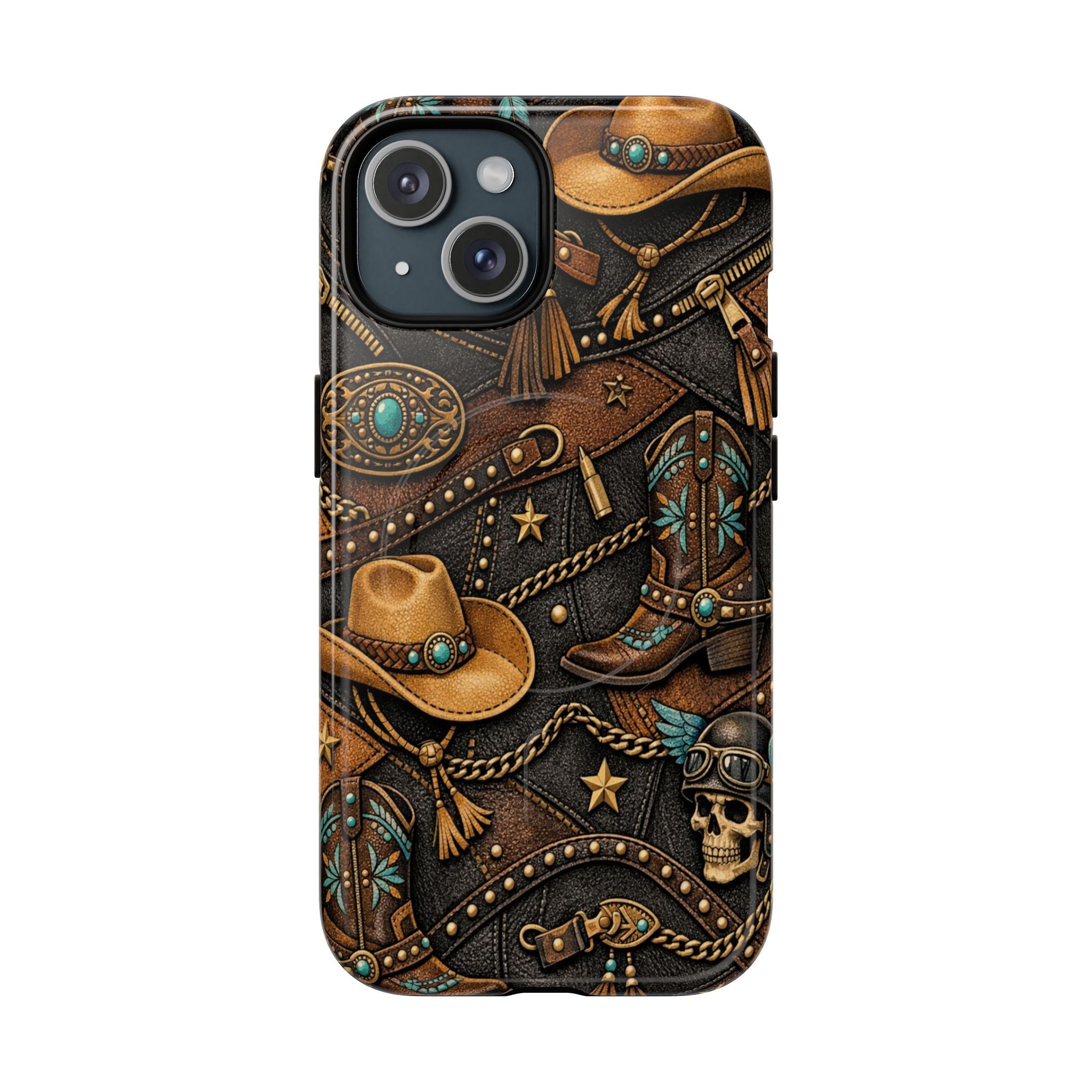Moto Boho Cowgirl Magnetic Case