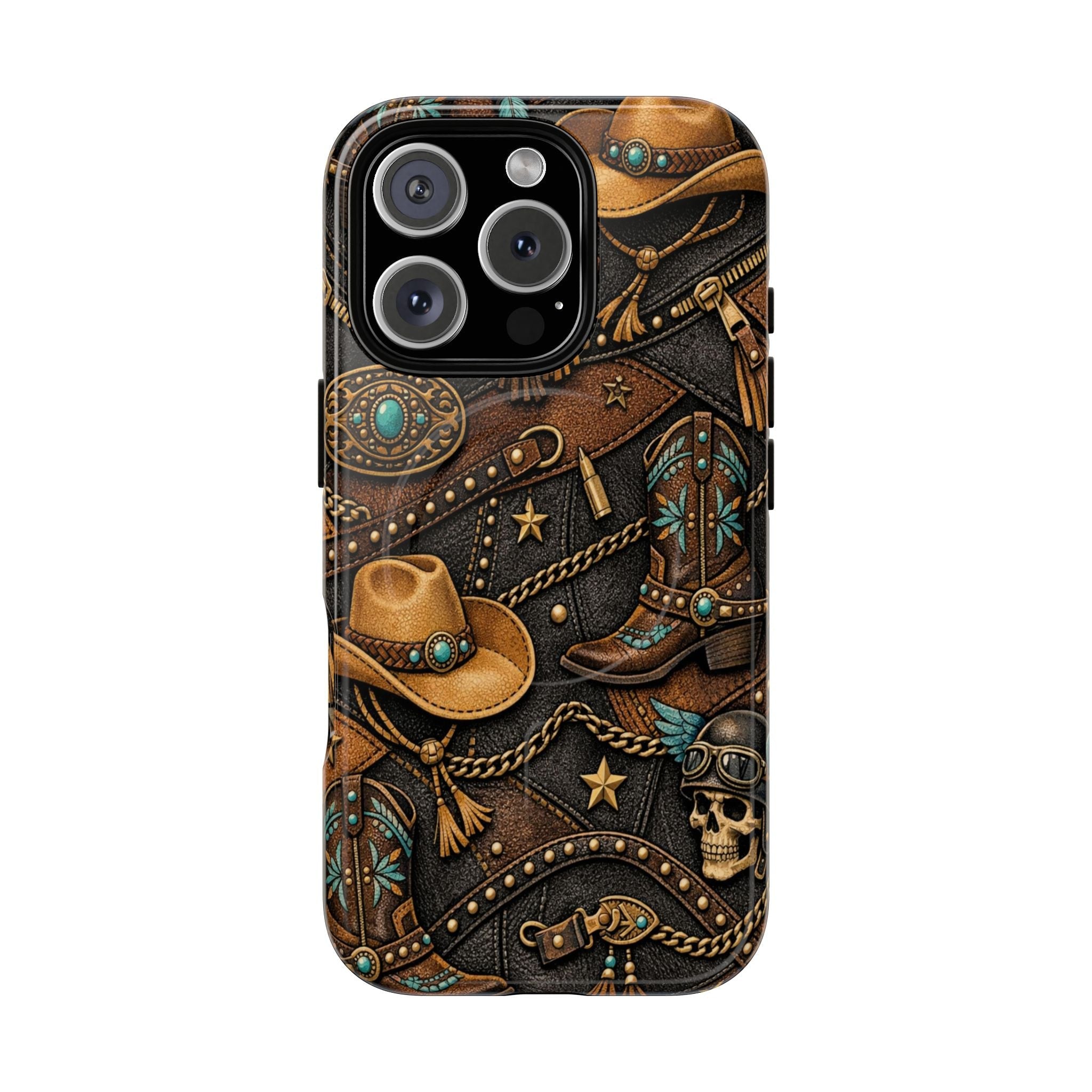Moto Boho Cowgirl Magnetic Case