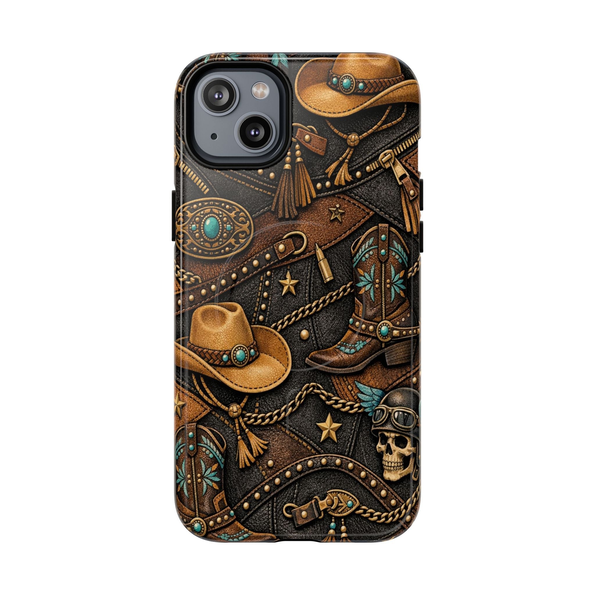 Moto Boho Cowgirl Magnetic Case