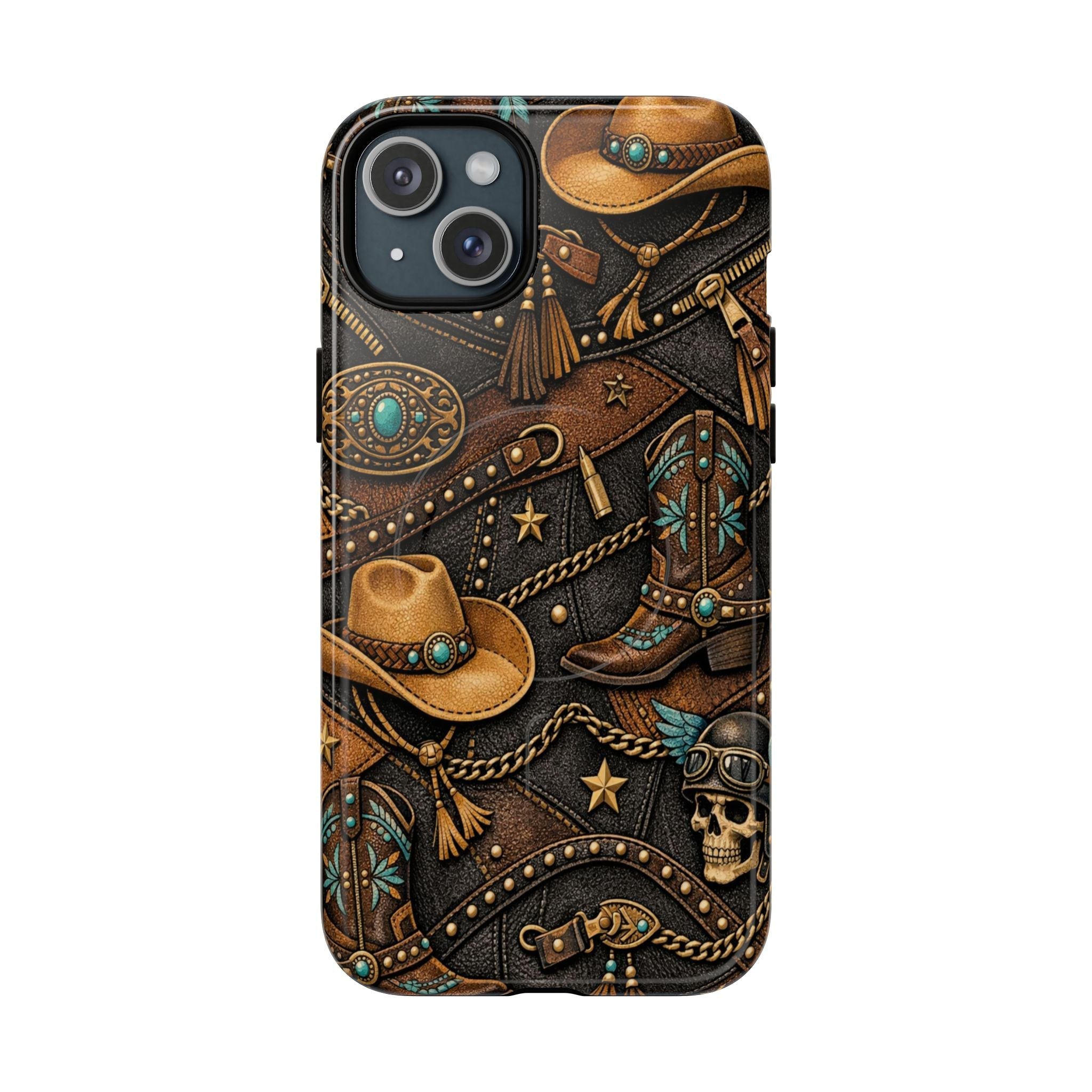 Moto Boho Cowgirl Magnetic Case