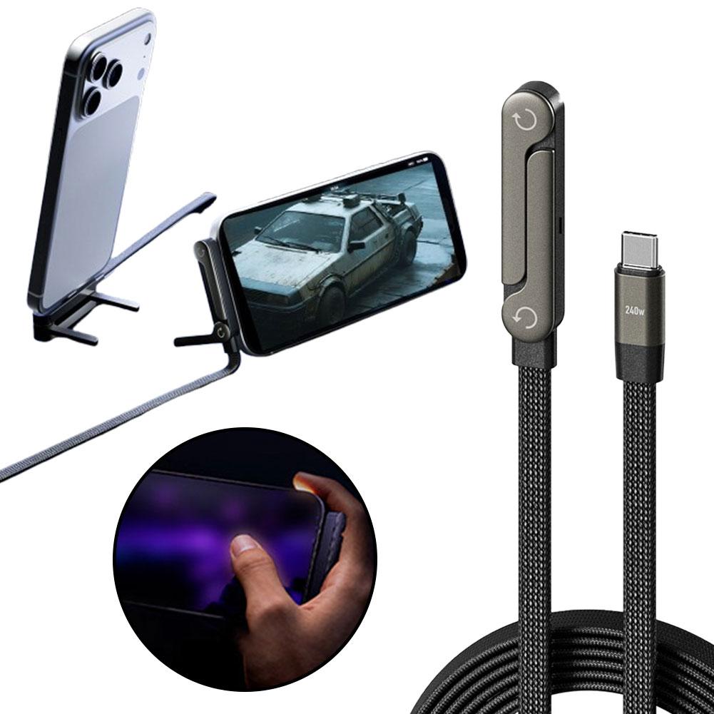 2-in-1 Stand Charging Cable