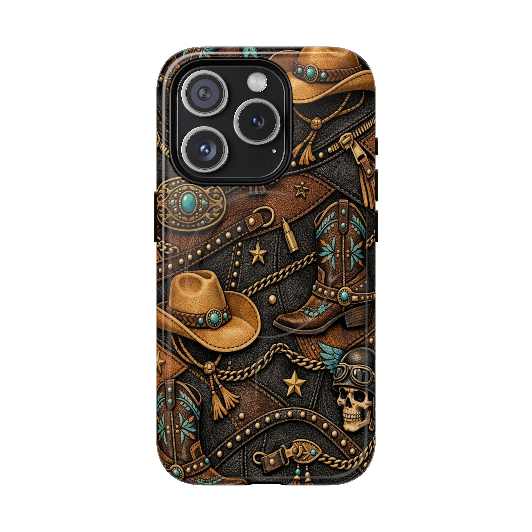 Moto Boho Cowgirl Magnetic Case