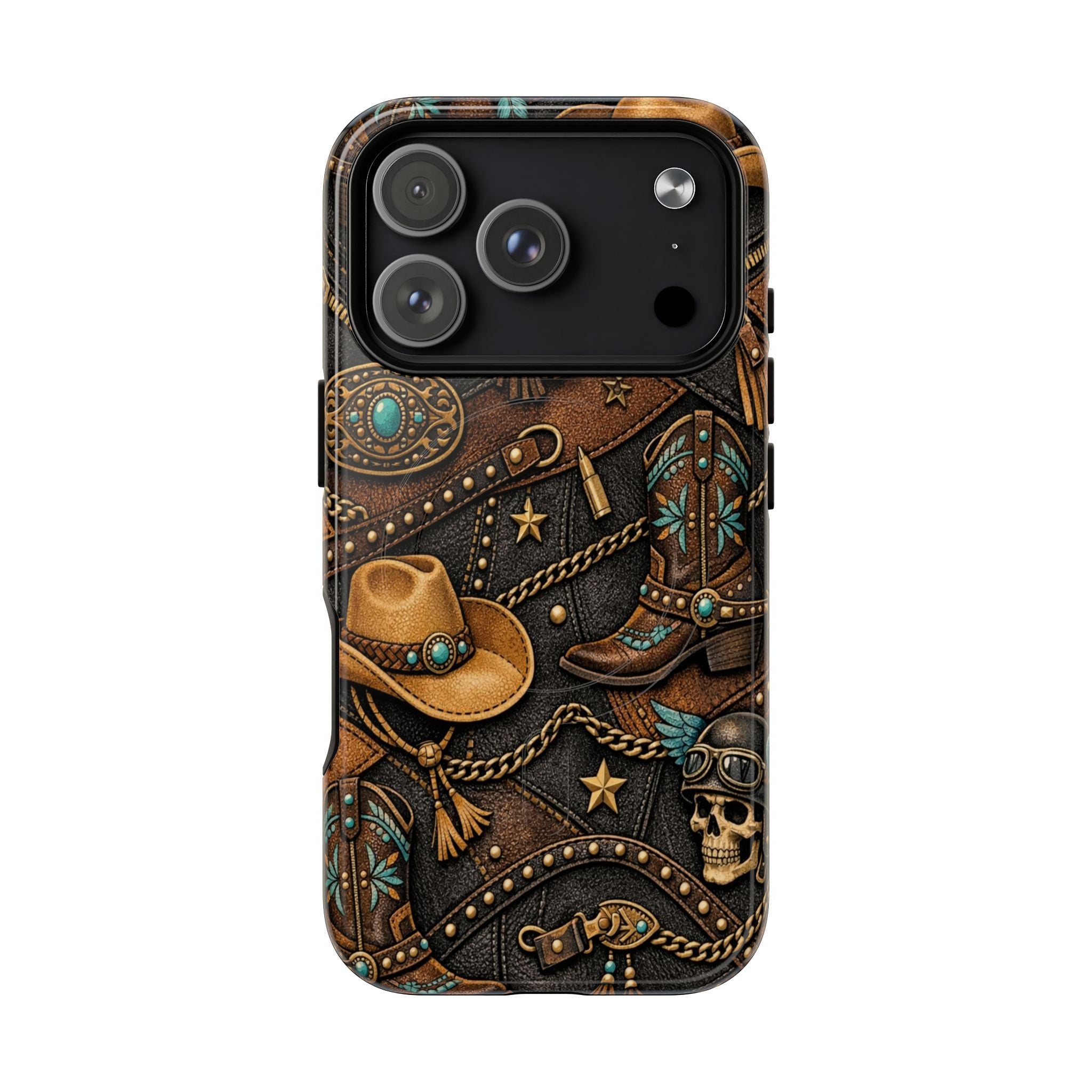 Moto Boho Cowgirl Magnetic Case
