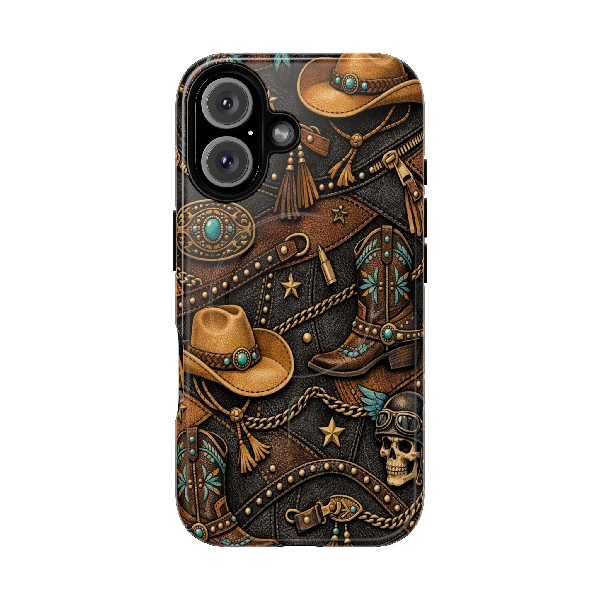 Moto Boho Cowgirl Magnetic Case