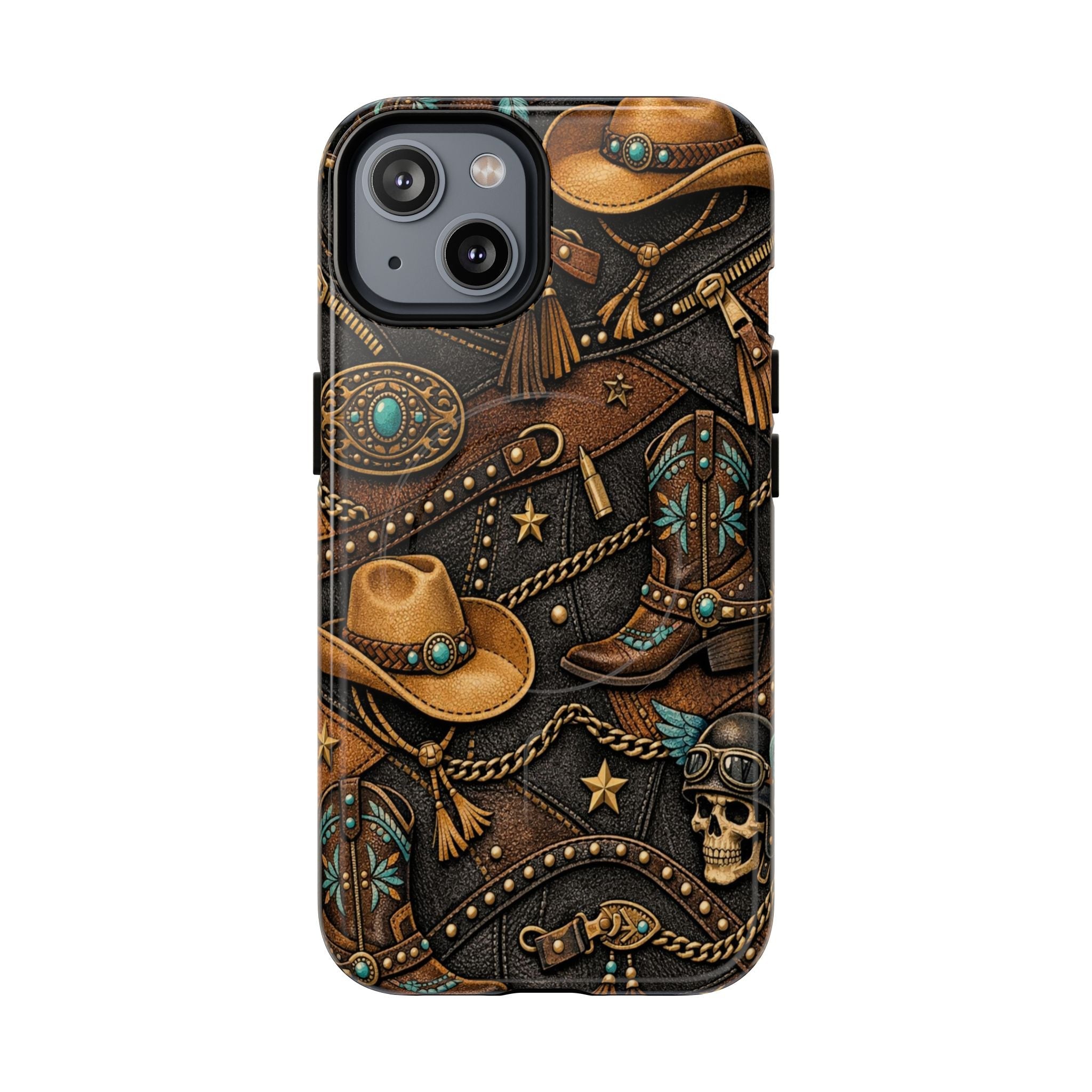 Moto Boho Cowgirl Magnetic Case