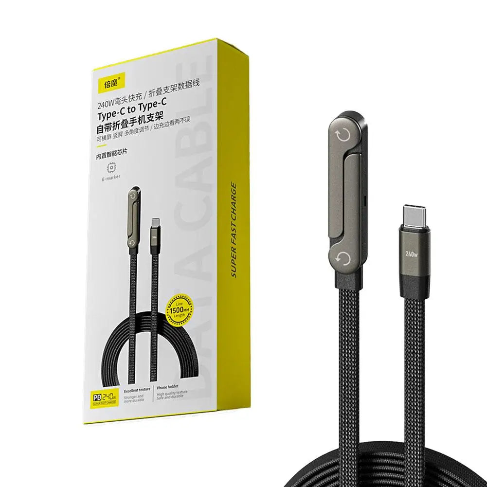 2-in-1 Stand Charging Cable