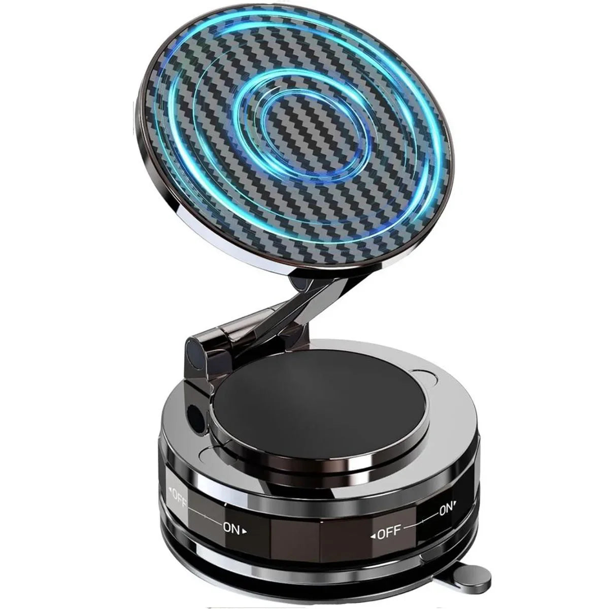 360° Vacuum Magnetic Phone Holder, Car/Gym/Mirror