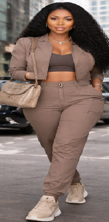 Urban Luxe Cargo Set #StreetwearLuxury #ModernStyle #2026Trend